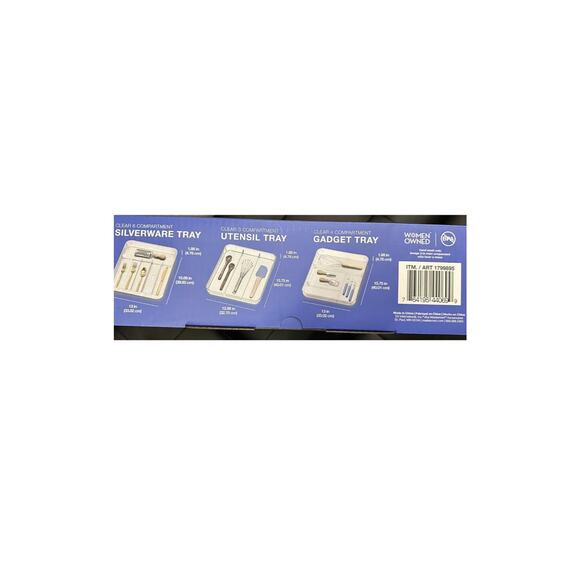 Madesmart Kitchen Drawer Organization Set 3 Trays - Picture 2 of 6